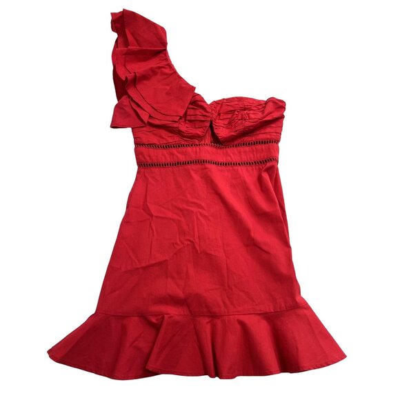 Tularosa Marina Mini Dress in Poppy - Picture 1 of 5